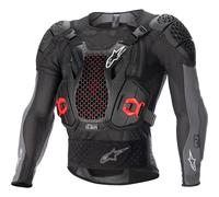 Alpinestars Veste de protection Bionic Plus V2 Noir/Anthracite/Rouge XXL