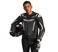 Alpinestars Veste en cuir GP Force V2 Noir Taille 54 Homme