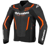 Alpinestars Veste en cuir GP Force V2 Noir/Rouge/Fluo Taille 50 Homme