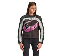 Alpinestars Veste moto Idles Lady – Noir / Off White / Pourpre – Taille S