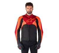 Alpinestars Veste Imperméable T-Jaws V4 Black Red Fluo Dark Red