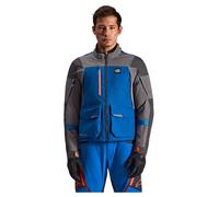 Alpinestars Veste textile Maxdura Drystar®XF – Imperméable, couche renforcée – M Bleu/Gris foncé