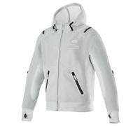 Alpinestars Veste moto Moflow Air Tech - Sweat à capuche zippé Gris XXL Homme