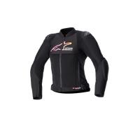 Alpinestars Veste Stella SMX Air Black Yellow Pink, Taille: XL