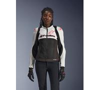 Alpinestars Veste Stella SMX Air Ice Gray Black Coral Fluo, Taille: XXL