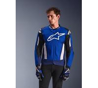 Alpinestars Veste T-GP Air Bright Blue Navy White, Taille: XXL