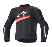 Alpinestars Veste textile moto T-GP Plus R V4 Airflow perforée Noir/Rouge Taille M Homme