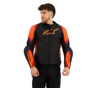 Alpinestars Blouson moto T‑SP 1 V2 Waterproof Imperméable Noir/Rouge/Fluo