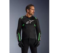 Alpinestars Veste T-SPS Air V2 Black Fluo Green, Taille: XL