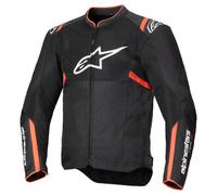Alpinestars T-Sps Air V2 Blouson textile de moto, noir-rouge, taille M pour homme