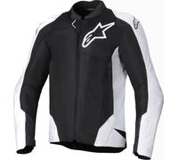 Alpinestars Viper Air V4 Blouson textile de moto, Noir/Blanc, Taille S