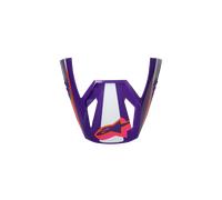 Alpinestars Visière S-M3 Heat White Purple Pink Glossy, Taille: One Size
