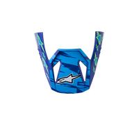 Alpinestars Visière SM3 Falcon Junior Blue Wh Blk Pink Fl Yl Fl Gl, Taille: One Size