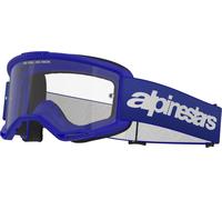 Alpinestars Vision 3 Wordmark Lunettes de motocross, bleu pour homme