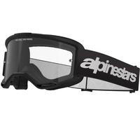 Alpinestars Vision 3 Wordmark, lunettes de protection Noir/Blanc Net Noir/Blanc Net