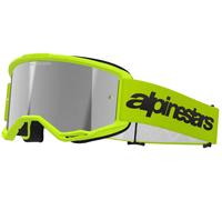 Alpinestars Vision 3 Wordmark, lunettes miroirs Jaune Néon/Noir Argent Réfléchissant Jaune Néon/Noir Argent Réfléchissant