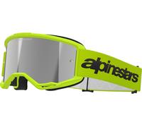 Alpinestars Vision 3 Wordmark Mirror Lunettes de motocross, jaune, Taille unique