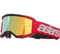 Alpinestars Vision 5 Blaze Mirror Lunettes de motocross, rouge pour homme