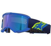 Alpinestars Vision 5 Corp, lunettes miroirs Bleu/Jaune Néon Bleu Réfléchissant Bleu/Jaune Néon Bleu Réfléchissant
