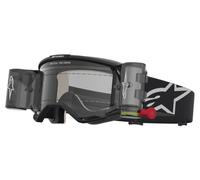 Alpinestars Lunettes de motocross Vision 5 Corp Roll-Off Noir/Blanc pour homme
