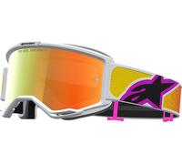 Alpinestars Vision 5 Drag Off-road Goggles Orange Mirror Red