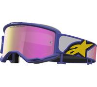 Alpinestars Vision 5 Drag Mirror Lunettes de motocross, violet/rouge, Taille unique