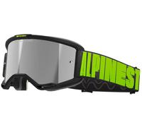 §Masque Cross Alpinestars Vision 5 Hollow Gris-Jaune-Mirror Silver§