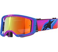Alpinestars Vision 8 Corp Lunettes de motocross, Miroir bleu/violet