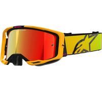 Alpinestars Lunettes de motocross Vision 8 Corp Mirror – Jaune – Homme
