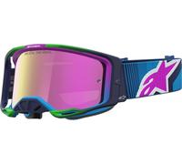 Alpinestars Vision 8 Maven Mirror Lunettes de motocross, bleu/violet, Taille unique