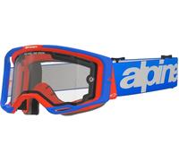 Alpinestars Vision 8 Wordmark Dual Pane Lunettes de motocross, bleu pour homme