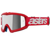 Alpinestars Vision Blaze, lunettes miroirs jeunes Rouge/Blanc Argent Réfléchissant Rouge/Blanc Argent Réfléchissant