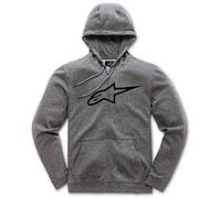 Alpinestars Women's Ageless Fleece Pull zippé Coupe Moderne avec Logo imprimé Femme Women's Ageless Fleece Grey Heather/Black FR: XL (Taille Fabricant: XL)