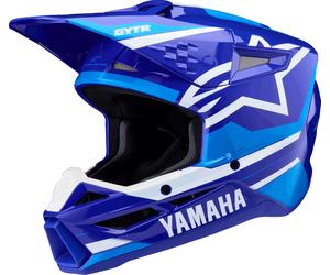 Alpinestars Yamaha S-M3 Casque de motocross pour jeunes, Taille S