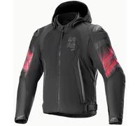 Alpinestars Zaca Air Veno, veste textile imperméable XL Noir/Rouge Clair Noir/Rouge Clair