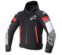 Alpinestars Zaca Air, veste textile imperméable XL Noir/Blanc/Rouge Néon Noir/Blanc/Rouge Néon