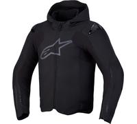 Alpinestars Zaca V2 Veste textile moto imperméable, noir, Taille S