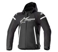 Blouson Moto Alpinestars Zaca Waterproof Noir/BlancS Noir,Blanc