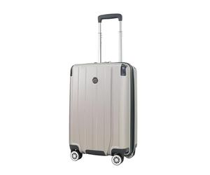 ALPINI Horizon 3.1, Valise Rigide Garantie 2 Ans, 100% ABS, Fermeture Ultra Protegee (Champagne, S Cabine, 55 x 35 x 23 cm, 39L/49 L, 3,2kg)