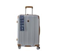 ALPINI Horizon 3.1BI, Valise Rigide Garantie 2 Ans, 100% ABS Triple Couche, Fermeture Ultra Protegee (Silver BI, M Soute, 67 x 46 x 28 cm, 71L/84 L, 4.1 kg)