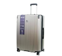 ALPINI Horizon , Valise Rigide Garantie 2 Ans, 100%ABS, Fermeture Ultra Protegee (Champagne, L Soute, 76 x 52 x 32 cm,109/126 L,