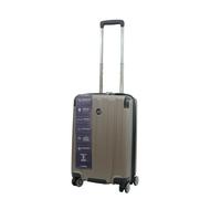 ALPINI Horizon , Valise Rigide Garantie 2 Ans, 100%ABS, Fermeture Ultra Protegee (Champagne, S Cabine, 55 x 35 x 23 cm, 39L/49 L,