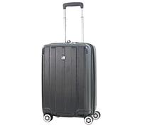 ALPINI Horizon, Valise Rigide Garantie 2 Ans, 100% ABS, Fermeture Ultra Protegee (Noir (Black), S Cabine, 55 x 35 x 23 cm, 39L/49 L, 3,2kg)