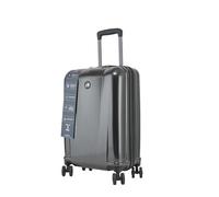 ALPINI Valise Rigide PLATINEL3.0 Serrure TSA. (Noir Anthracite Brossé (Brushed Black), Cabine (S) 55x38x20cm, 38L, 3kg)
