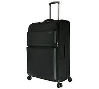 ALPINI Valise Souple Grande Taille Arizona 2.2 Structure Renforcée Ultra légère Extensible Garantie 2 Ans (Black (Noir), Grande L - Large - 119L - 79x48x33cm - 3,6kg)