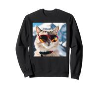 Alpinisme de Chat en Vacances d'escalade Sweatshirt