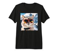Alpinisme de Chat en Vacances d'escalade T-Shirt Haut de Gamme