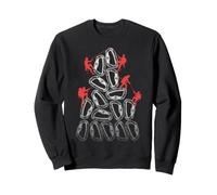 Alpinisme Grimpeur Mousqueton Peak Climbers Sweatshirt