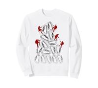 Alpinisme Grimpeur Mousqueton Peak Climbers Sweatshirt