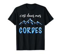 Alpinisme Montagne C'est dans Mes Cordes Escalade T-Shirt